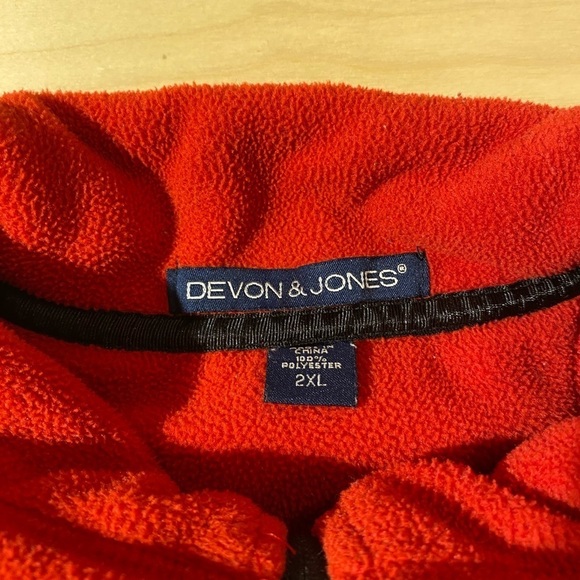 Devon & Jones Fleece Jacket with Cummins Logo 2XL (IG) - Picture 10 of 16